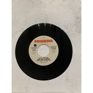 PAUL REVERE & RAIDERS: your love (is the only love) mono COLUMBIA 45 Promo Copy